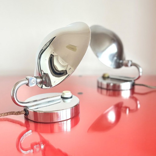 Ensemble de lampes d'étiquette fonctionnalistes, Napako, Tchécoslovaquie