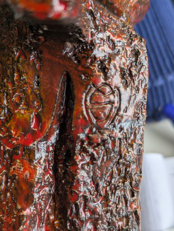 Image 1 of Enfant sur un cheval - Fat Lava Ceramic