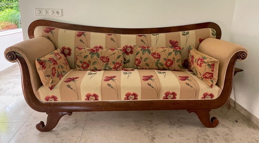 Canapé Biedermeier de 1850