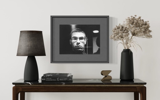 RAMON GIELING - "Jules Deelder, Rotterdam, 1974" - Fotografie (eigener Druck, Auflage: 2) – Paper (photo 2 of 5)