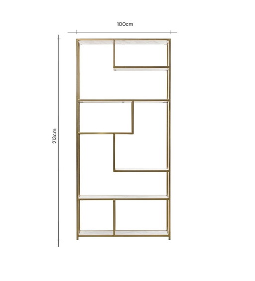 Appendiabiti da parete in oro bianco/marmo rosa oro