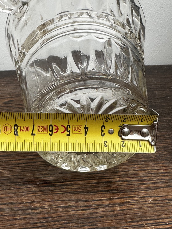 Image 1 of Small vintage cut glass ice bucket - H 12 cm
