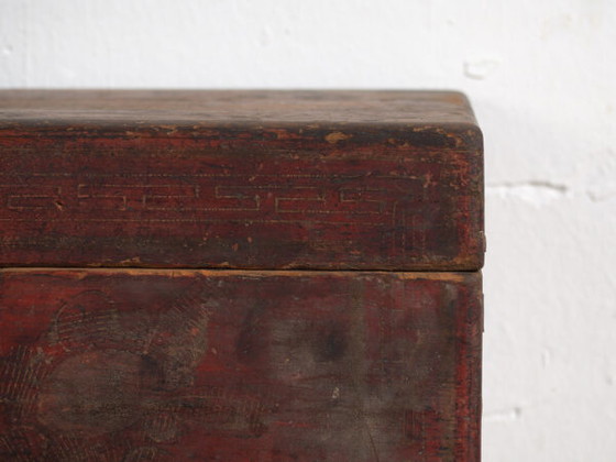 Antique garnet red box (c.1900) #10 – Decorative Objects (photo 24 of 40)