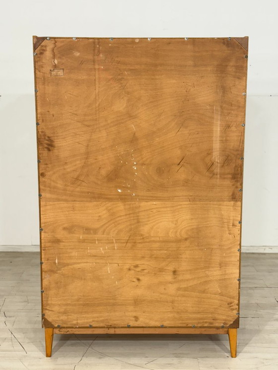 Image 1 of Armoire vintage / armoire à linge / armoire en bois / dressing