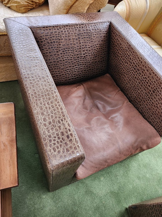 Image 1 of 2x Minotti Armchair by Rodolfo Dordoni