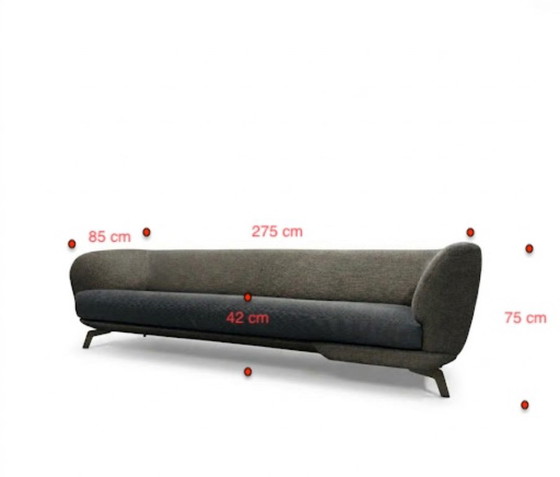 Leolux Flint Sofa XL – 3-5 seaters, Textile (photo 5 of 7)