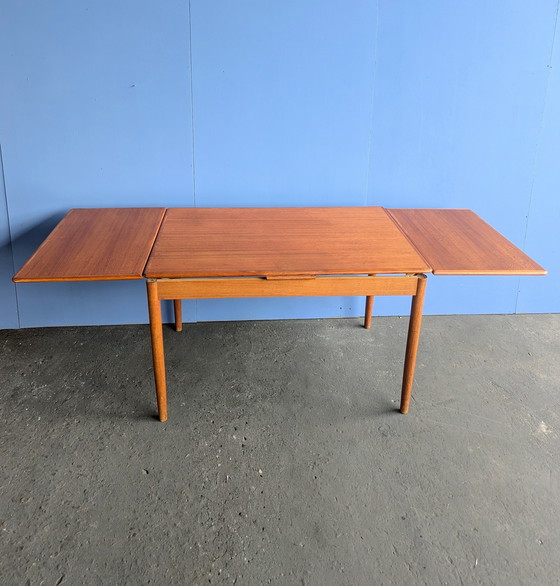 Image 1 of Midcentury teak extendable table