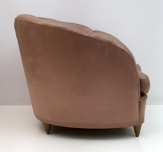 Image 1 of Gio Ponti Sillones Curvos Raros Italianos de Mitad de Siglo "Casa E Giardino" 1936, Pareja