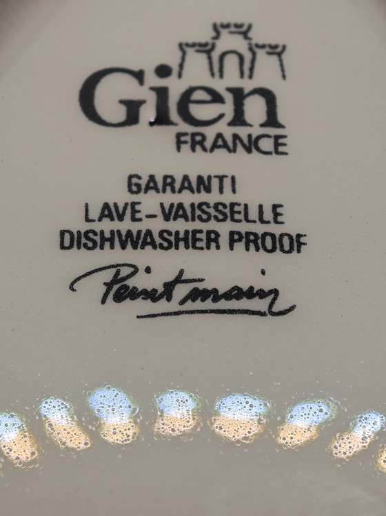 Image 1 of Gien-plaat