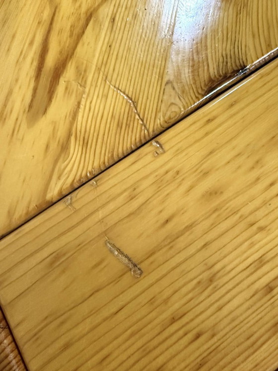 Image 1 of Karl Andersson & Söner Couchtisch aus Kiefernholz mit Schubladen, Schweden, 1970er Jahre