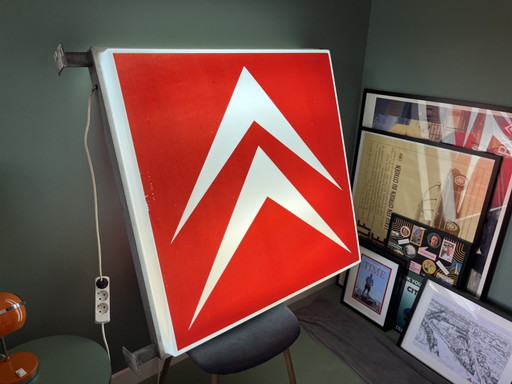 Retro Citroën advertising sign