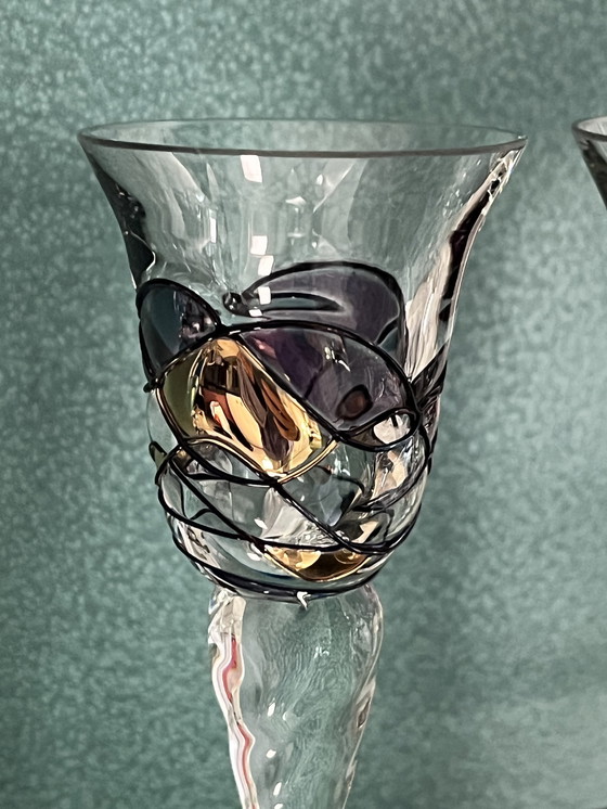 Image 1 of Gläserset, Karaffe, Schnapsgläser, Weingläser, Cognacgläser