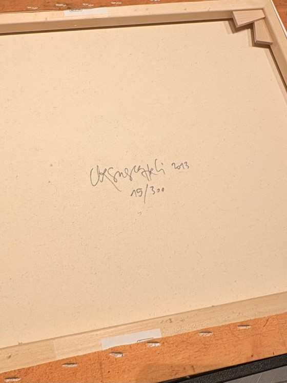 Image 1 of Twee afbeelding op canvas uit “Opruimen, dat is de kunst”