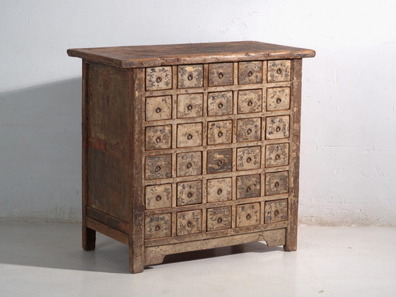 Ancienne armoire d'apothicaire chinoise – Chine, circa 1910 – Commodes (photo 38 of 40)