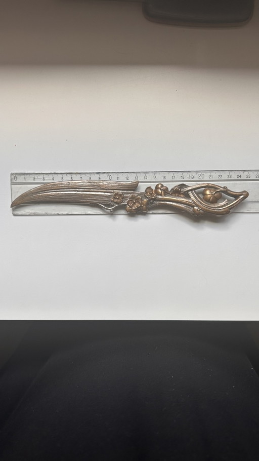 Brieföffner im Art-Deco-Stil – decoratieve objecten, Bronze (photo 2 of 10)