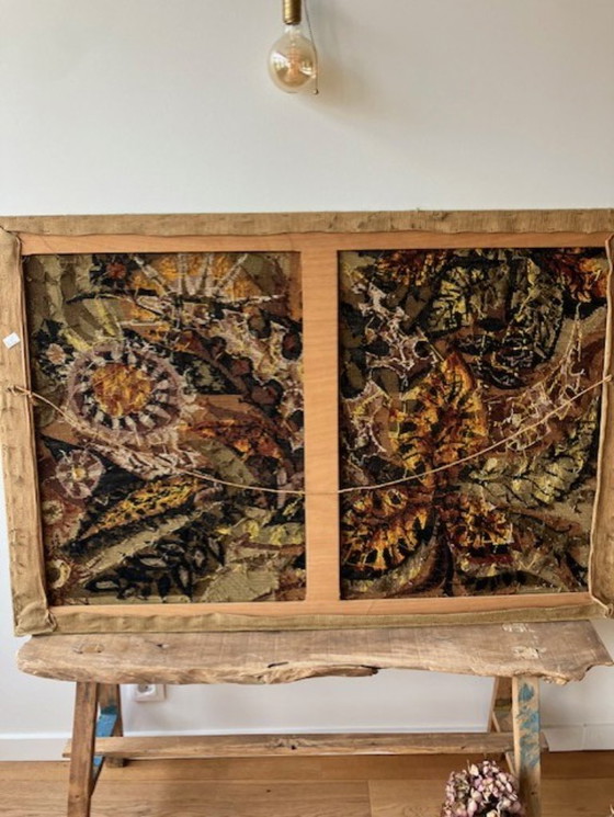 Image 1 of Gran tapiz antiguo al estilo de Jean Claude Duprez.