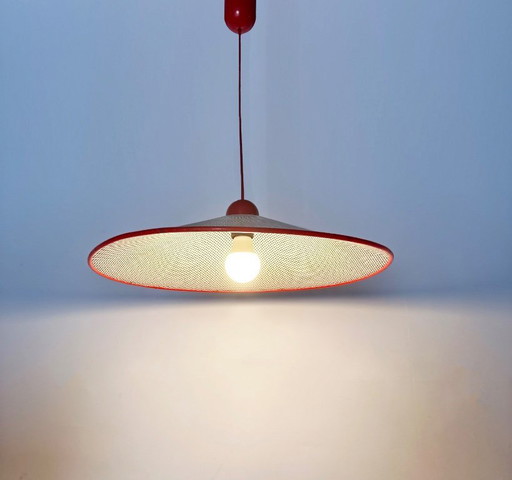 Lampada a sospensione italiana vintage anni '80