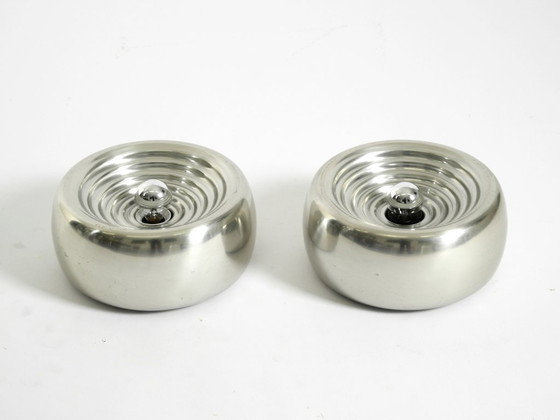 Image 1 of Lámparas de pared Padina de Castiglioni para Flos, Aluminio, Italia, alrededor de 1970