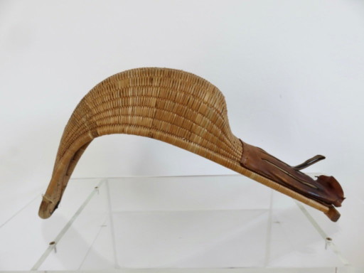 Oude chistera grote handschoen - 62cm - Baskenland, Frankrijk
