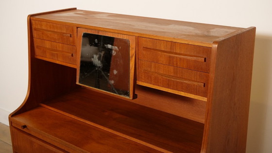 Image 1 of Vintage secretary | Teak | 88 cm