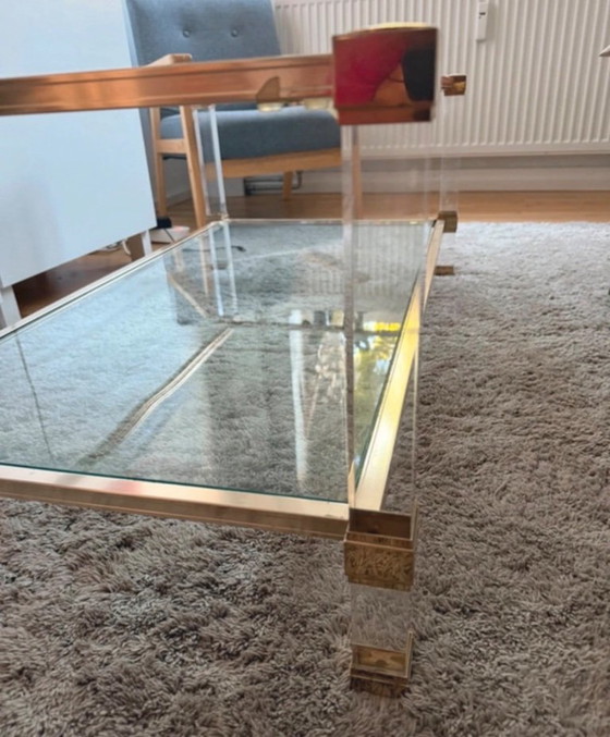 Vintage coffee table french design – Pierre Vandel, Chrome (photo 2 of 6)