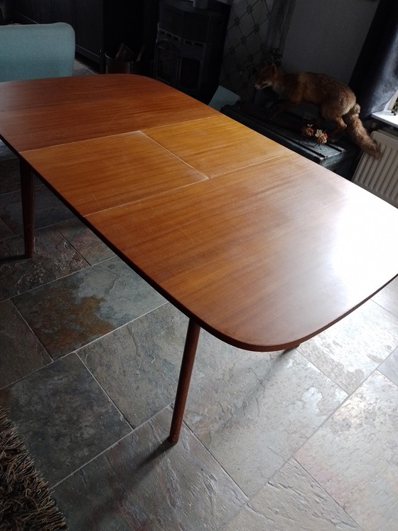 Image 1 of Mid-century extendable table