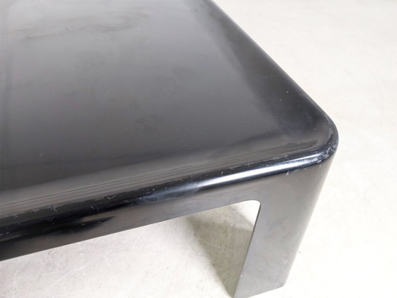 Image 1 of Mesa de centro original de mediados de siglo C&B Italia diseño de Mario Bellini en negro