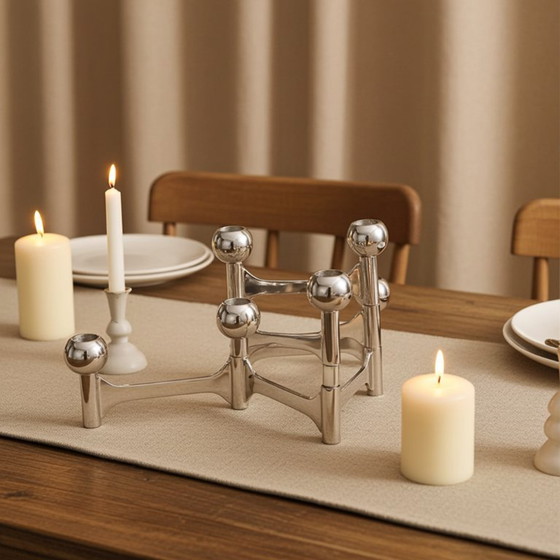 Image 1 of Pols Potten Folding Candelabra – for 6 candles