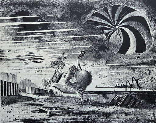 Degans Xavier (1949-) - Lithographie justifiée et signée (ref 4122-7)