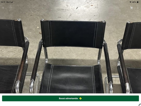 Image 1 of Sillas de comedor Mart Stam originales