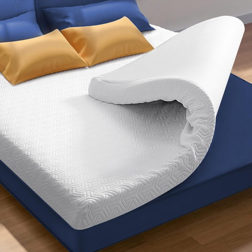 DUANDUAN Surmatelas 140 x 190 Mémoire Forme - 7.5cm sur Matelas 2 Personnes 140x190,Epaisseur sur-Matelas pour Adulte Mémoire de