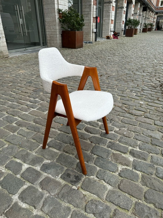 Image 1 of 6 "Compass" Chairs, By Kai Kristiansen, Denmark, 1960's