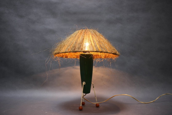 Image 1 of Lampada da tavolo di metà secolo, Cecoslovacchia, anni '50