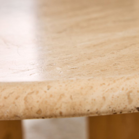 Image 1 of MK10033 Tavolino in pietra calcarea