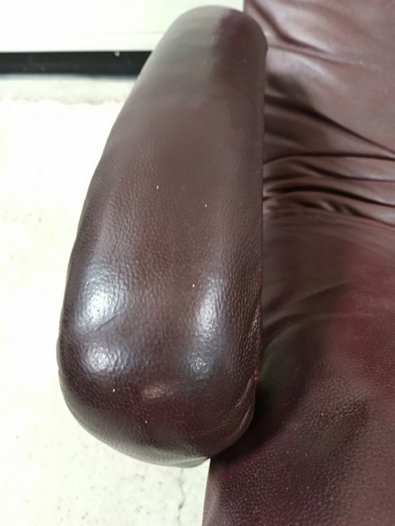 Image 1 of Fauteuil Jori 'Yoga' / Fauteuil pivotant en cuir