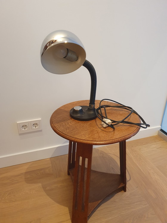 Lampada da scrivania Vintage Space Age Heinz F. W. Stahl Modello 7403 Per Hillebrand Leuchten Anni '70 (photo 3 of 9)