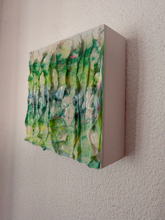 Abstraktes Gemälde Texturkunst abstrakte Kunst – Gemälde & Zeichnungen, Holz, Andere (photo 3 of 9)