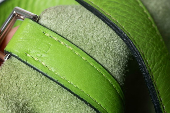 Hermes, een vert cru clémence lederen picotin 18 tas – Hermès, Bucket tassen, Calfskin (photo 7 of 14)