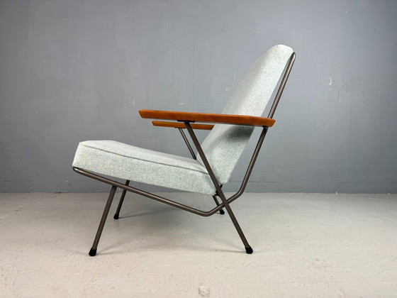 Image 1 of Koene Oberman Fauteuil Met Teak Armleuningen Voor Gelderland, 1954