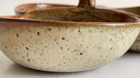 Image 1 of Piatto da antipasto in gres smaltato vintage