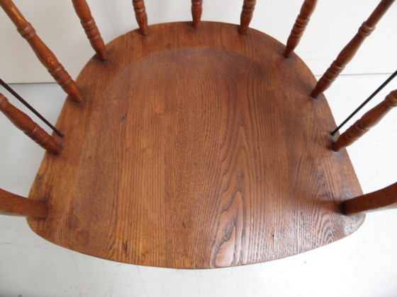 Antiker Drehstuhl für das Büro – Drehstühle, Holz (photo 3 of 11)