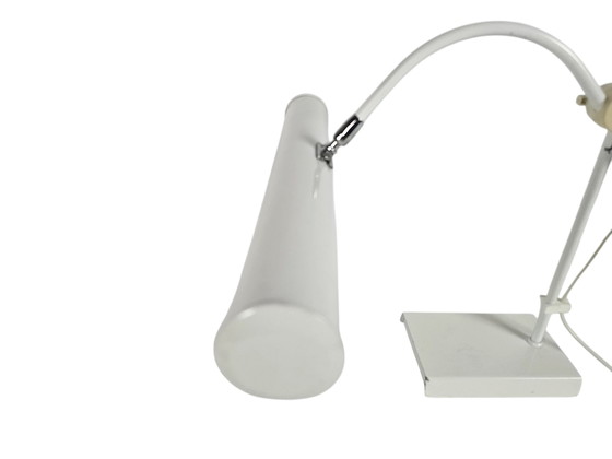 Image 1 of Anvia - Piano / Desk lamp - pendant lamp - white - metal - 1960's