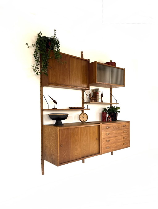 Système mural modulaire vintage XL, Preben Sorensen '60