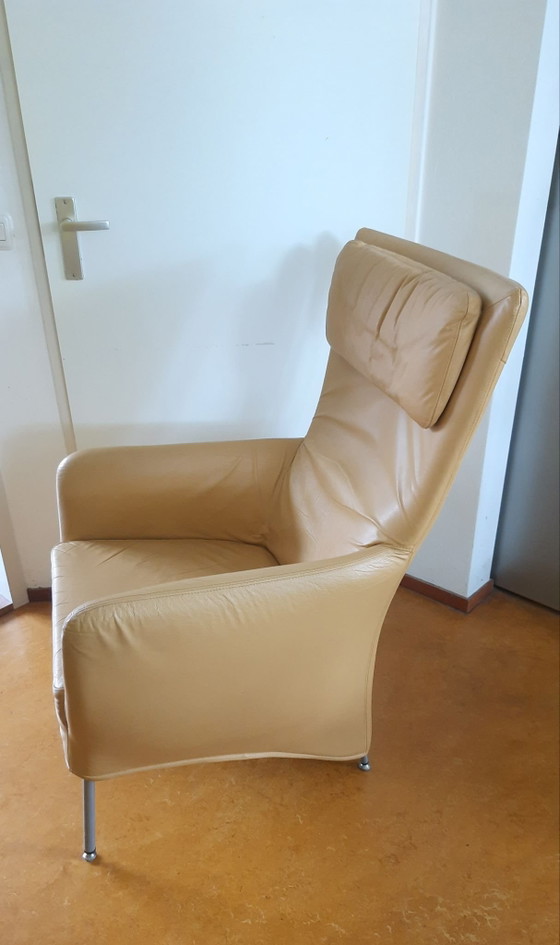 Montis, poltrona in pelle, giallo senape – Poltrone (photo 4 of 15)