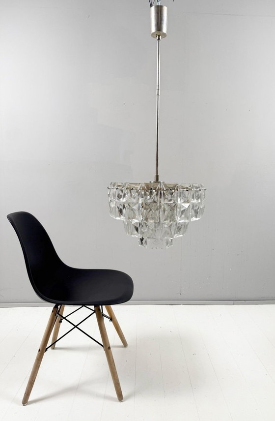 Image 1 of Mid Century Lustre/plafonnier de Kinkeldey, Allemagne, années 1970