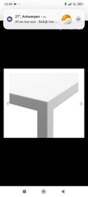 Table design MDF Italie Tense