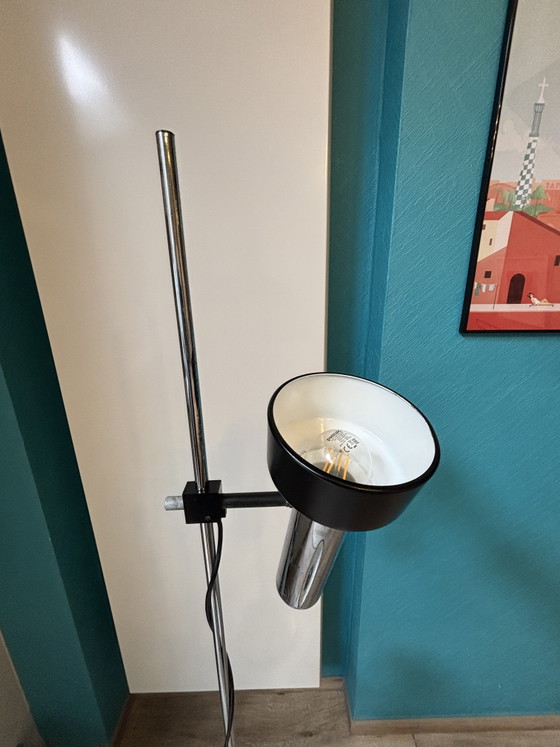 Vintage floor lamp, model L401, by Staff Leuchten, from the 1970s – Floor lights, Metal, Chrome (photo 3 of 15)