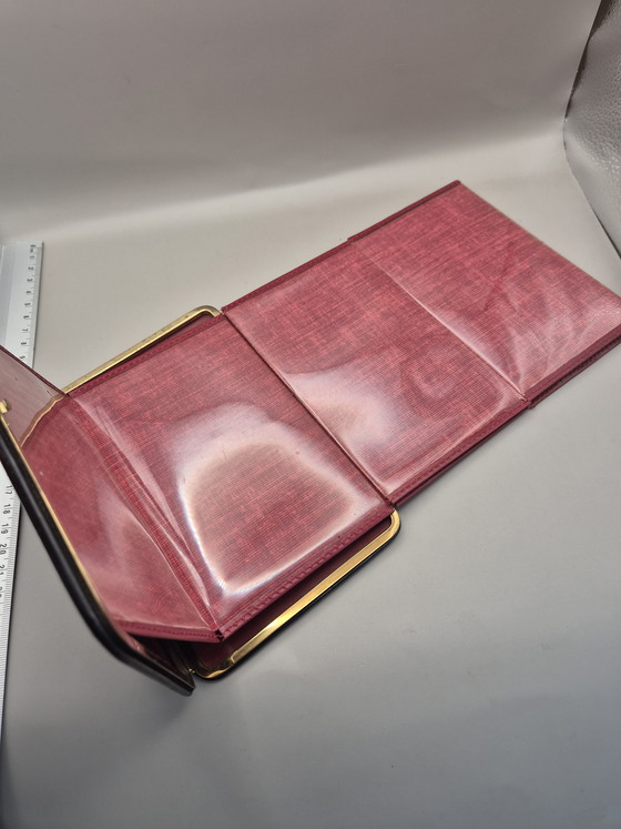 Image 1 of Vintage leren fotohouder – Le Tanneur