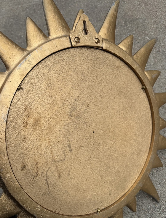 Image 1 of 1970s sunburst mirror