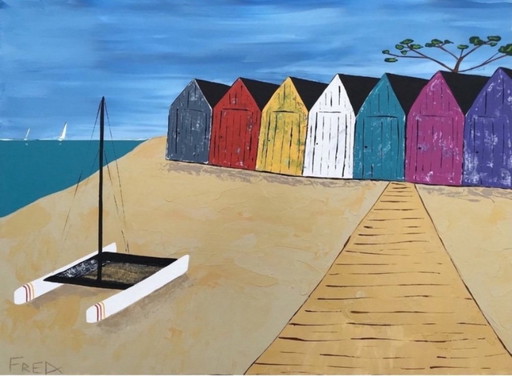Acrylic on canvas Format 65x50 cm